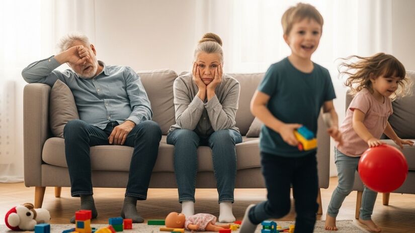 Na Europa, um em cada quatro avós cuida dos netos e faz isso, em média, sete horas por dia, porcentagem que aumenta nos períodos de férias, segundo a Pesquisa de Saúde, Envelhecimento e Aposentadoria realizada no continente.