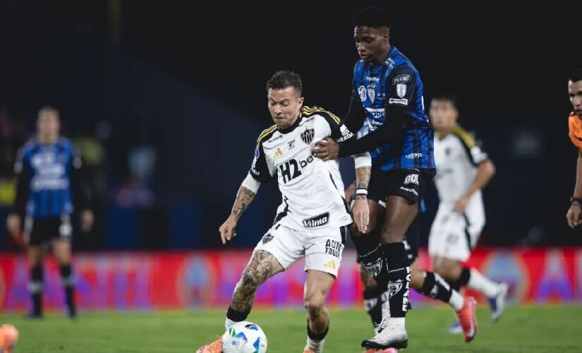 Atlético-MG e Independiente del Valle se enfrentam, nesta terça-feira, às 21h30.

/Foto: Pedro Souza/Atlético