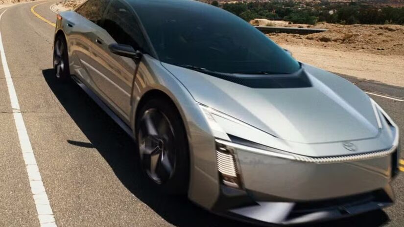 Na carroceira, é possível notar uma entrada para carregamento, indicando motorização elétrica, e maçanetas semi-ocultas.

/Fotos: Divulgação