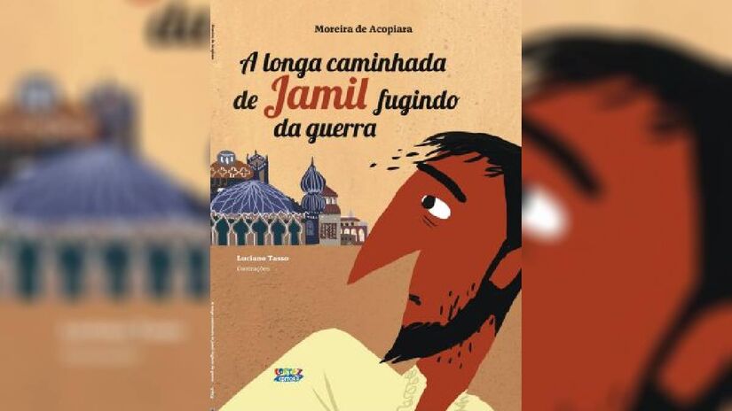 Cordel sobre a jornada de um refugiado sírio em busca de paz e oportunidades estão em 'A longa caminhada de Jamil fugindo da guerra', de Moreira de Acopiara', editora Cortez| Reprodução/Amazon