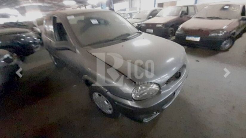 Grande parte dos carros está pronto para rodar | Reprodução/Rico Leilões
