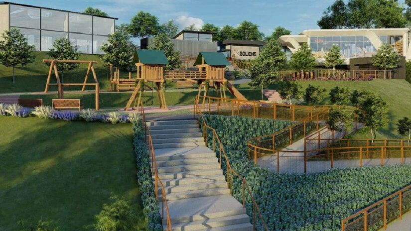 Projeto é conduzido pela Mega Park Turismo de Aventura, com idealização dos empresários Ivan Silva e Cristiano Souza.