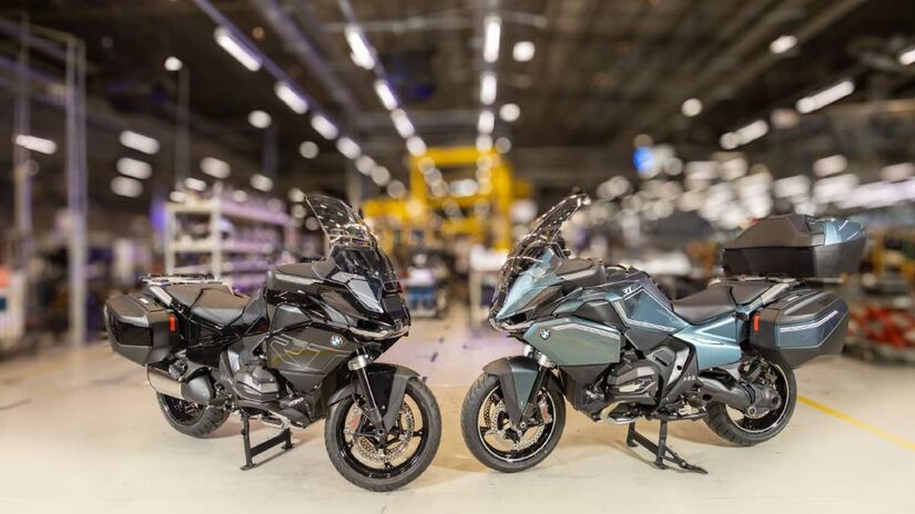 Moto ganha suspensão automática e painel conectado em realidade aumentada | Divulgação/BMW