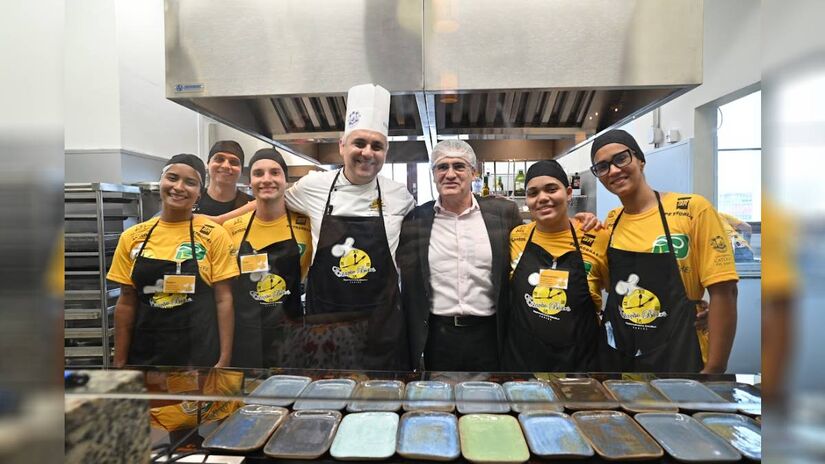 Jovens ganham oportunidade de profissionalização no Restaurante-Escola Estação Bistrô | Henrique Teixeira/PMS