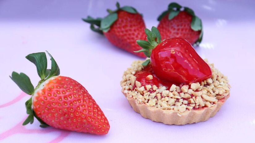 Todo o sabor da fruta está presente em doces e tortas | Divulgação/GA Assessoria de imprensa