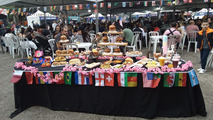 Serão oferecidas opções gastronômicas de diversos países | Divulgação/GA Assessoria de Imprensa