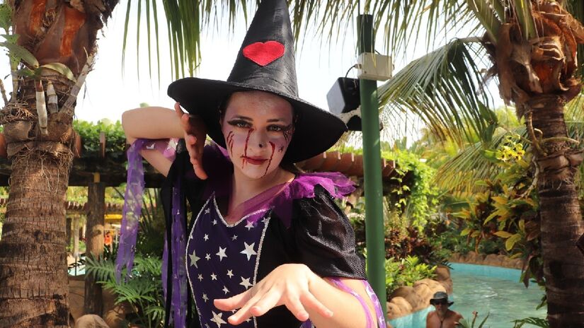 Halloween promete divertir os visitantes do Thermas dos Laranjais| Divulgação/Thermas dos Laranjais