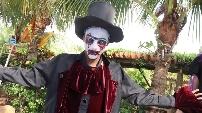 Quem visitar o parque no período do Halloween deve estar pronto para a emoção e terror | Divulgação/Thermas dos Laranjais