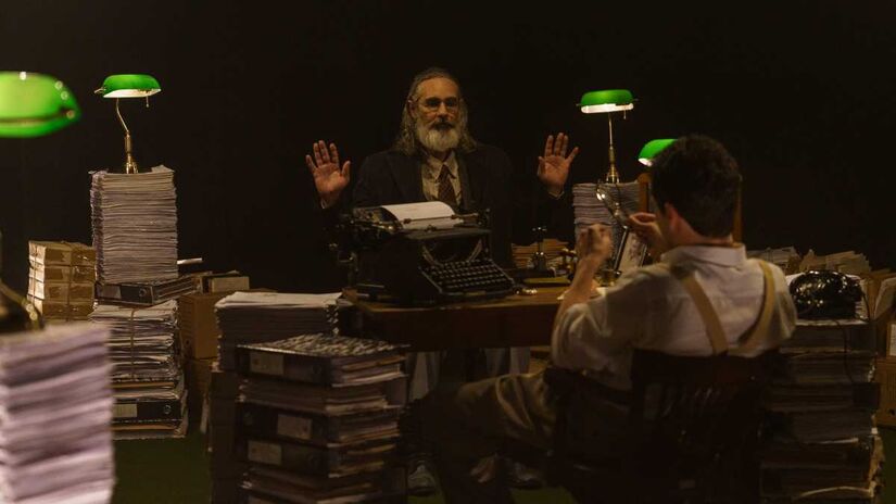 Teatro Est&uacute;dio, em S&atilde;o Paulo, se prepara para receber o espet&aacute;culo nacional Novas Diretrizes em Tempos de Paz, de&nbsp;Bosco Brasil.