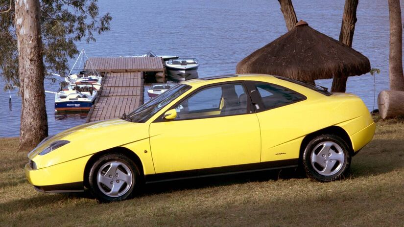 Desenvolvido sobre a plataforma do Fiat Tipo, o Coupé se destacava por sua personalidade única  | Divulgação/Fiat