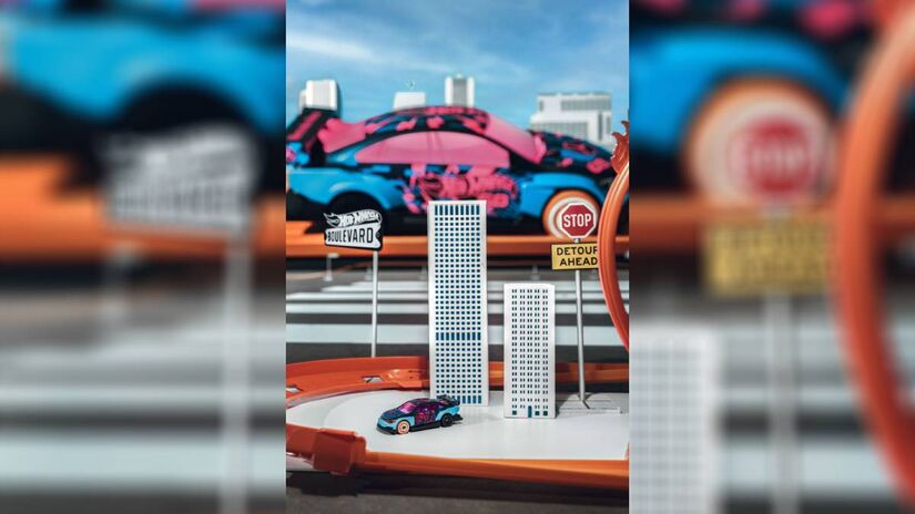 CLA Hot Wheels oferece quatro rodas, criatividade infinita e esp&iacute;rito de inf&acirc;ncia | Divulga&ccedil;&atilde;o/Mercedes-Benz