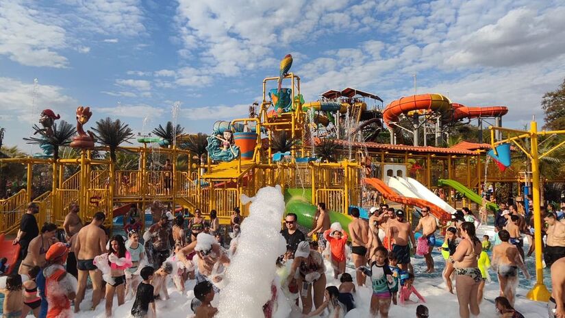 Além das atrações especiais, o Thermas oferece dois complexos exclusivos como o Clube das Crianças.
Fotos: Divulgação