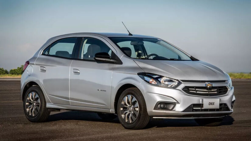 Chevrolet Onix registrou 41.375 vendas.

/Foto: Divulgação/Chevrolet