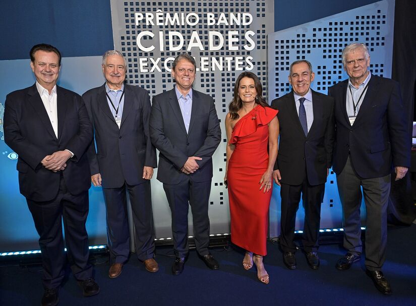 Promovido pelo Grupo Bandeirantes de Comunicação em parceria com o Instituto Aquila, o prêmio reconhece boas práticas na administração pública municipal / Renato Pizzutto/Band