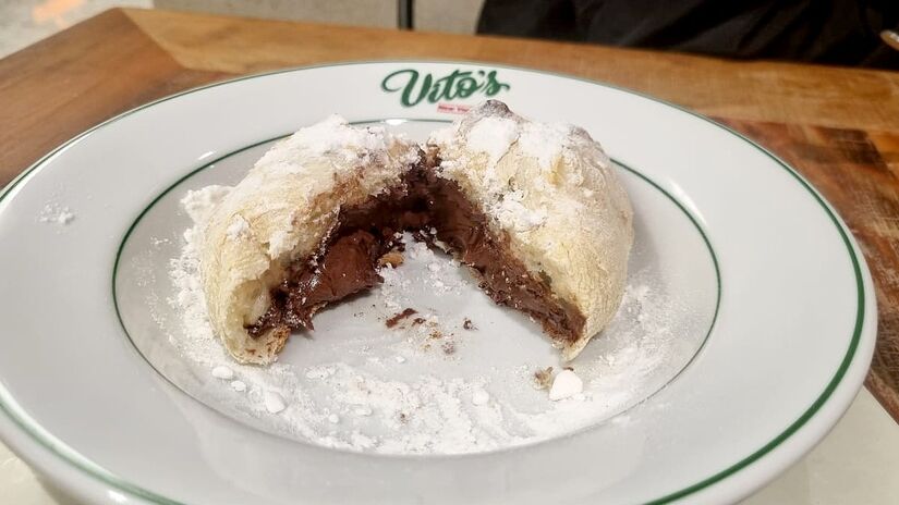 Entre os destaques estão a sobremesa como Nutella Bomb, uma massa de pizza recheada de Nutella.