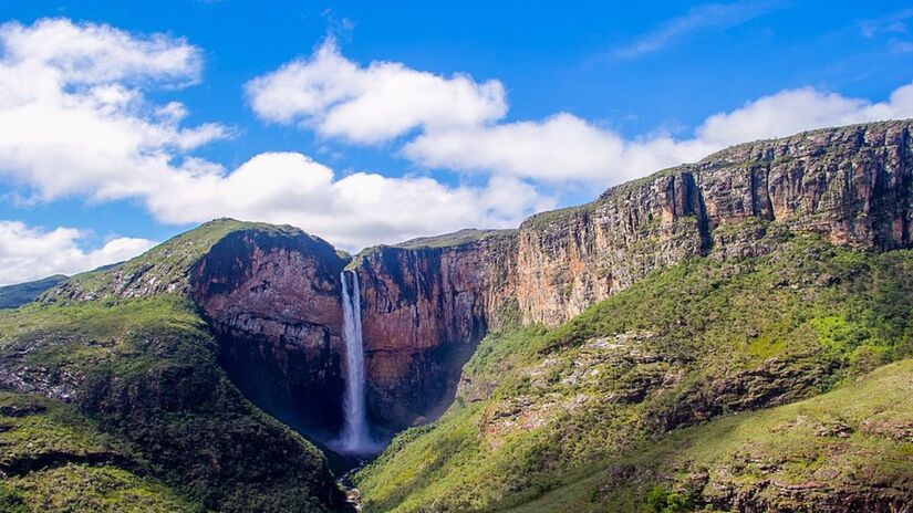 4. Cachoeira do Tabuleiro (Foto: Rafael dos Reis Pereira/Wikimedia Commons)