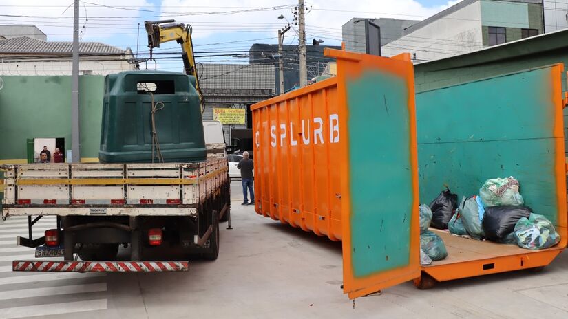 Todo o material recolhido será convertido em Combustível Derivado de Resíduo (CDR).