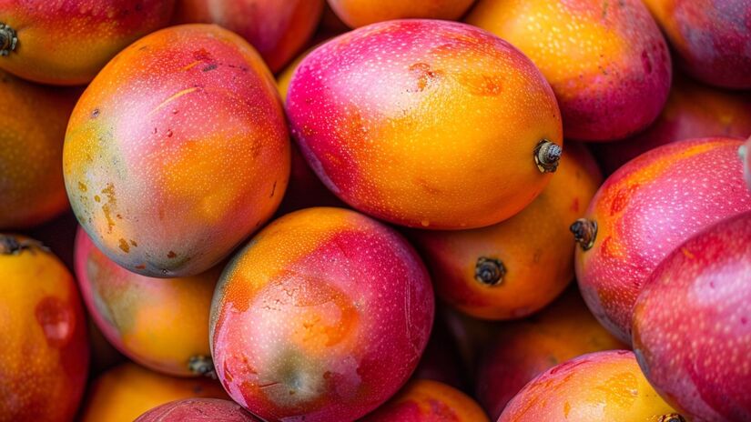 Compostos da manga auxiliam na prevenção da gordura no fígado e no equilíbrio da microbiota (Fotos: Freepik)