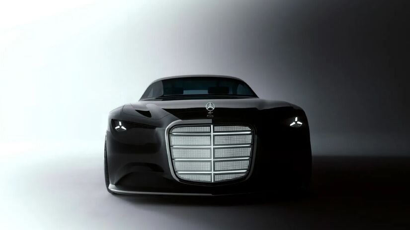 Design frontal único é enriquecido por faróis alongados que incorporam a mais recente tecnologia de iluminação.