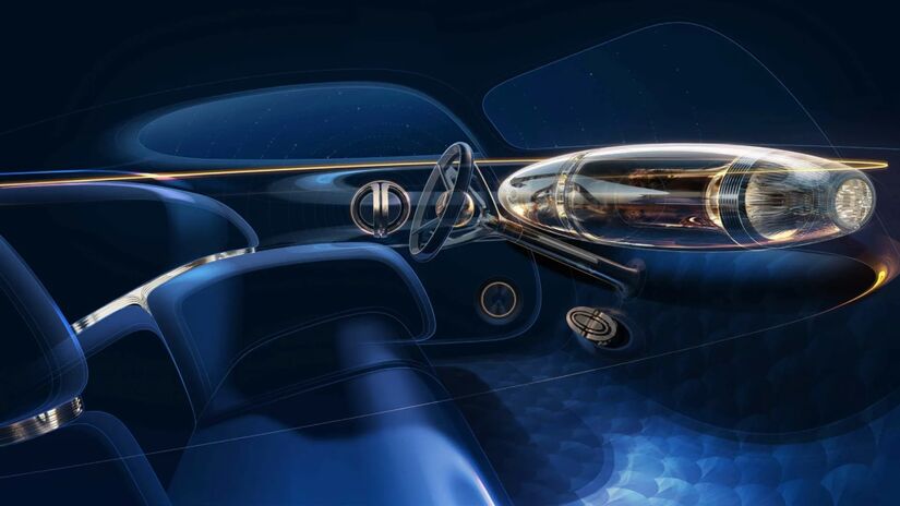 Trabalhos em madeira decorativa de madrepérola também estão presentes nos painéis das portas.

/Fotos: Divulgação/Mercedes-Benz