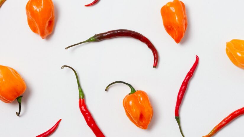 Nova pimenta é mais de 250x mais potente que uma pimenta habanero (Fotos: Freepik)