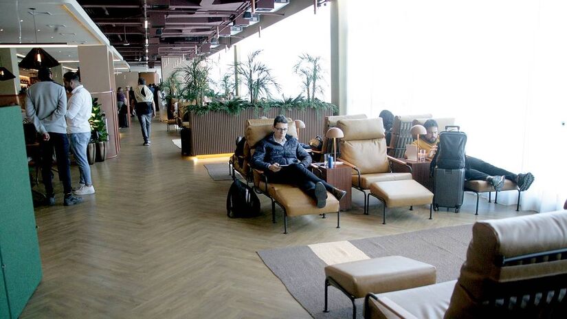 Localizado próximo ao portão 8, no novo recinto do Aeroporto de Congonhas, lounge recebeu aporte superior a R$ 38 milhões.