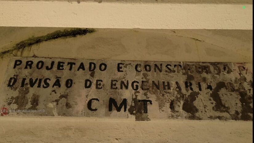 O ponto foi construído pela extinta companhia CMTC  ( Companhia Municipal de Transportes Coletivos) que cuidava do transporte público da capital - Reprodução/YouTube