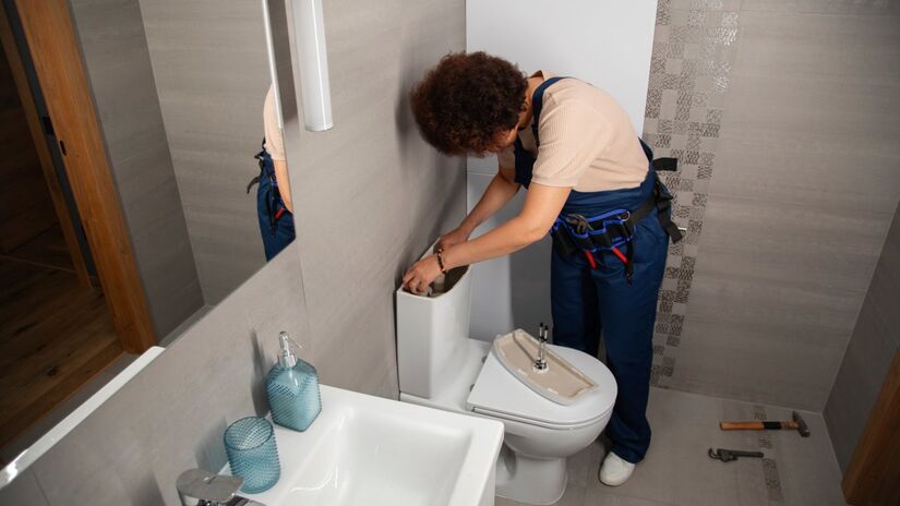 A caixa acoplada também pode esconder vazamentos que passam despercebidos (Fotos: Freepik)