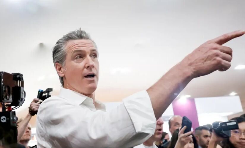 O governador da Califórnia, Gavin Newsom, criticou a ausência de Trump na COP30/Aline Massuca/COP30