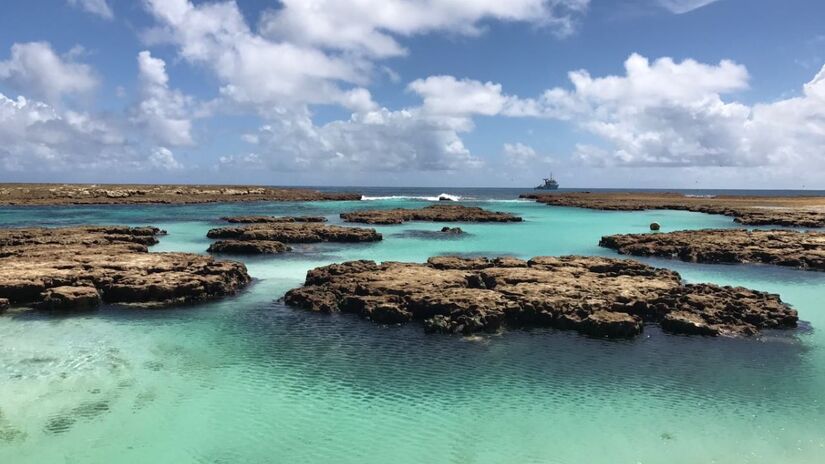Criado como Reserva Biológica em 1979, o Atol das Rocas tem acesso totalmente restrito.