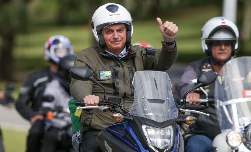 Bolsonaro ficou marcado pelas motociatas/Pedro Ladeira/Folhapress