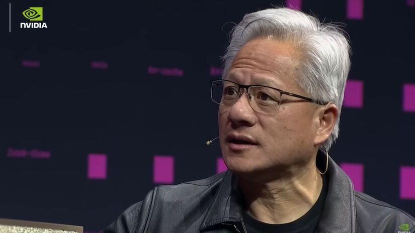 Nvidia se tornou este ano a empresa mais valiosa do mundo, passando dos 20 trilhões de reais (Foto: Reprodução/Youtube)