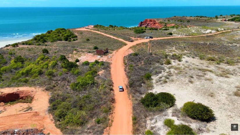 Ponta do Mel é uma praia do Rio Grande do Norte onde o sertão e o mar se encontram