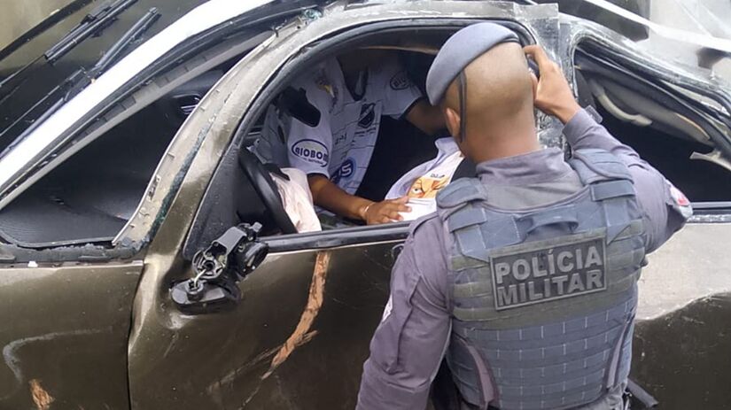 Vítima foi levada a um pronto-socorro da região/Reprodução