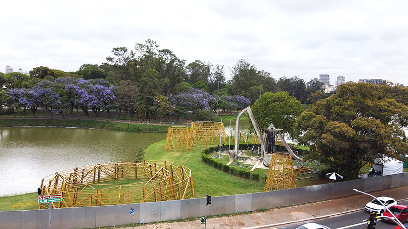 Para a edição de 2025, a Urbia, concessionária que administra o Parque Ibirapuera, vai lançar um personagem exclusivo. Foto: Yuri Villaça/Gazeta S. Paulo