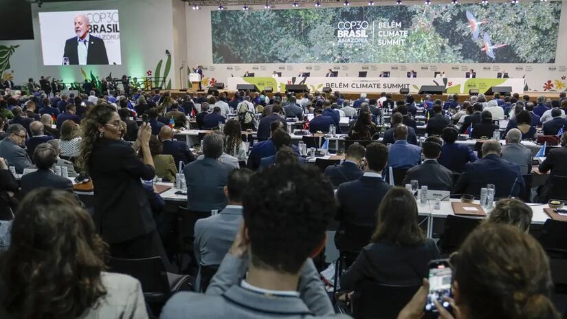 O evento desta quinta reuniu chefes de Estado e de governo de mais de 40 países/Bruno Peres/Agência Brasil