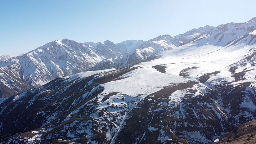 A imponente Cordilheira dos Andes é um dos pontos mais importantes e famosos na América do Sul - (Daniel Villaça/Gazeta de S.Paulo)