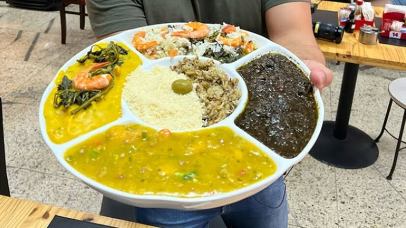 É do Pará serve picanha marajoara, maniçoba e a incrível barca paraense/Divulgação
