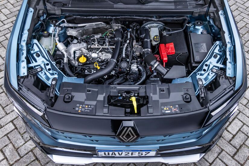 Boreal é equipado com o motor 1.3 turbo TCe com 163 cavalos de potência abastecido com etanol e 27,5 kgfm de torque com gasolina ou etanol. Foto: Rodolfo Bührer/Divulgação Renault