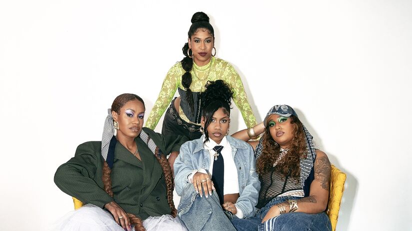 Rappers falaram da conexão do trio, criado após se conhecerem pessoalmente na casa do rapper Rashid. Divulgação/ONErpm