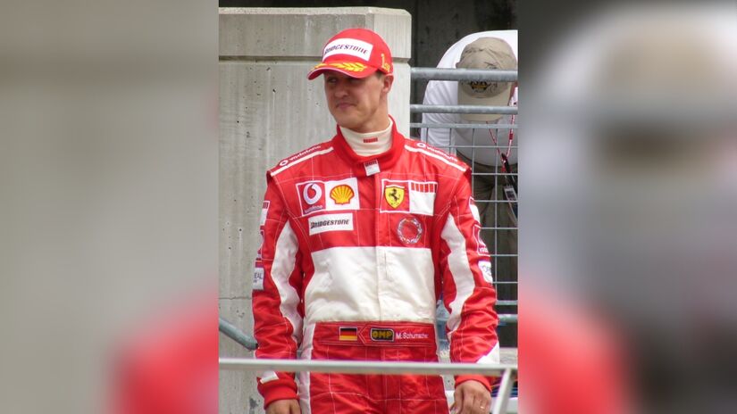 Michael Schumacher é o segundo maior vencedor do GP do Brasil, com 4 vitórias.