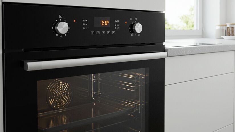 Muita gente aponta que os maiores vilões são a geladeira, a máquina de lavar ou o ar-condicionado, mas se esquecem de outro vilão: o forno elétrico. Ele é capaz de conseguir tanto quanto 65 geladeiras ligadas simultaneamente - (Imagem gerada por IA)