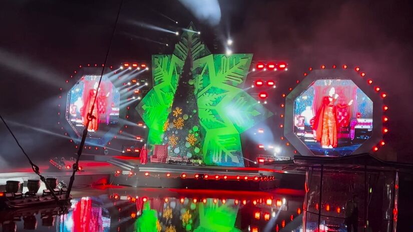 O maior show natalino do país começou pequeno e virou referência internacional (Reprodução/Youtube)