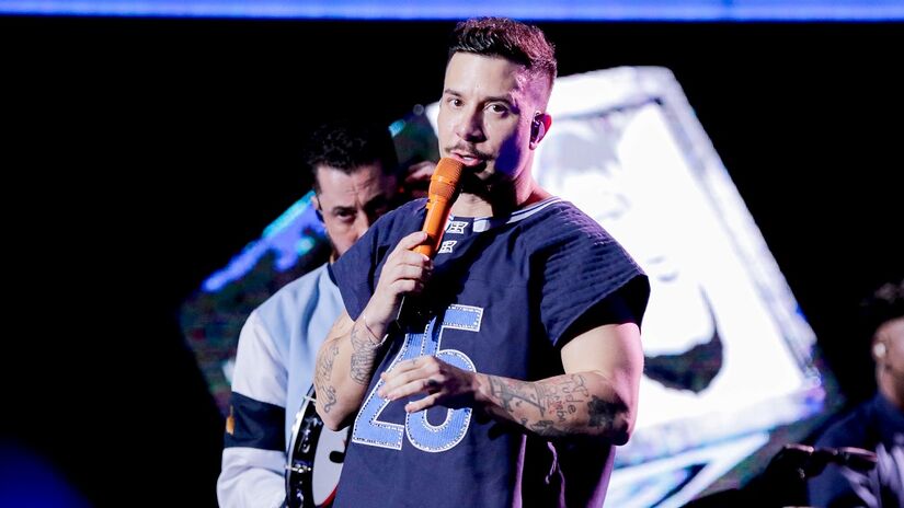 O grupo Jeito Moleque dá início ao Ano Novo com pagode | Van Campos/Agnews