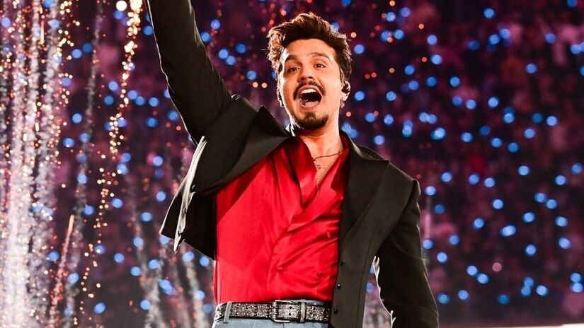 Ícone da música sertaneja, Luan Santana será a atração principal deste sábado (29/11).

/Foto: Léo Franco/Agnews