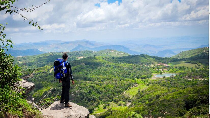 Maciço de Baturité é formação de altitude no meio do Ceará. Imagem: Anderps/Wikimedia Commons