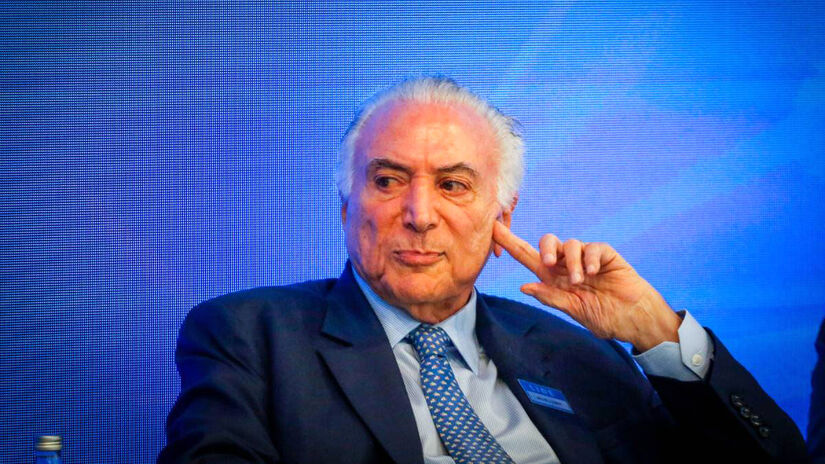 Temer teve a prisão preventiva decretada em março de 2019, menos de três meses após deixar o cargo.
Aloisio Maurício/Fotoarena/Folhapress