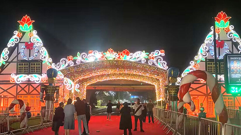 Ação marcou a abertura do Natal dos Sonhos.