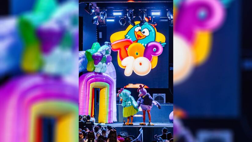 Show mistura nostalgia, aprendizado e diversão ao vivo em formato inspirado nos programas dos anos 1990 | Foto/Alisson Demetrio