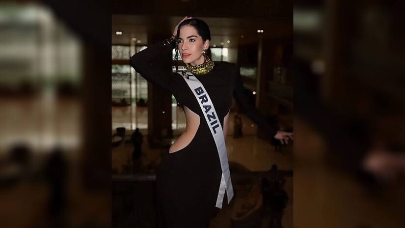 Maria Gabriela Lacerda é coroada Miss Universe Brasil 2025 no Coliseu Convenções, em Barueri, após superar 23 candidatas | Reprodução/Instagram
